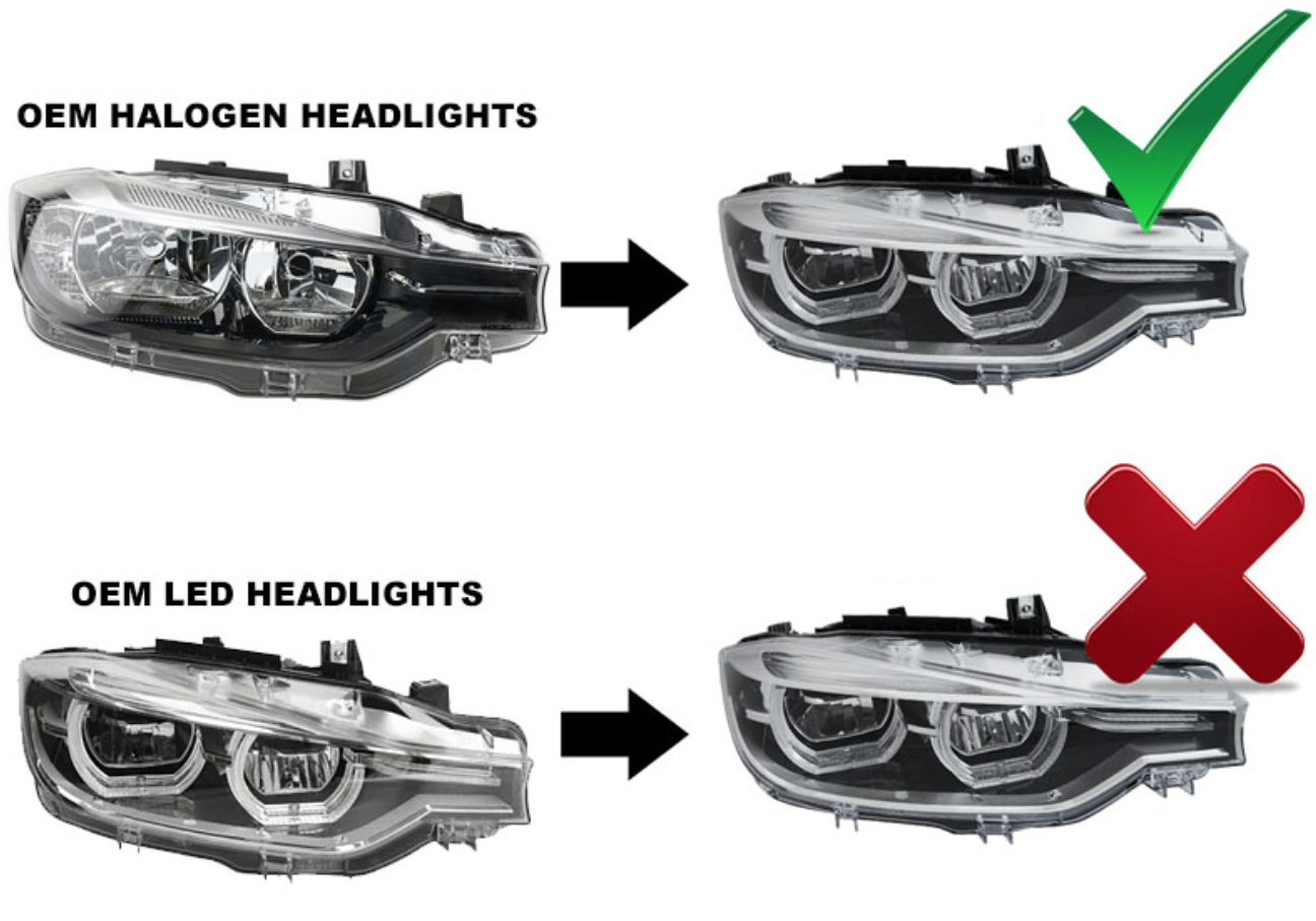 Koplampen BMW 3 Serie F30 F31 15-18