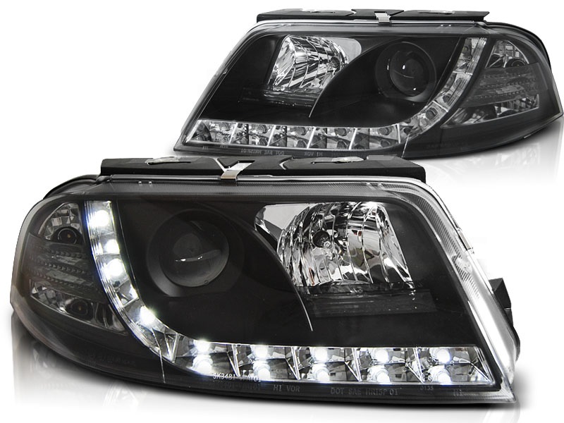 Headlights VW Passat 3BG 00-04 Devil Eyes Dlite Black