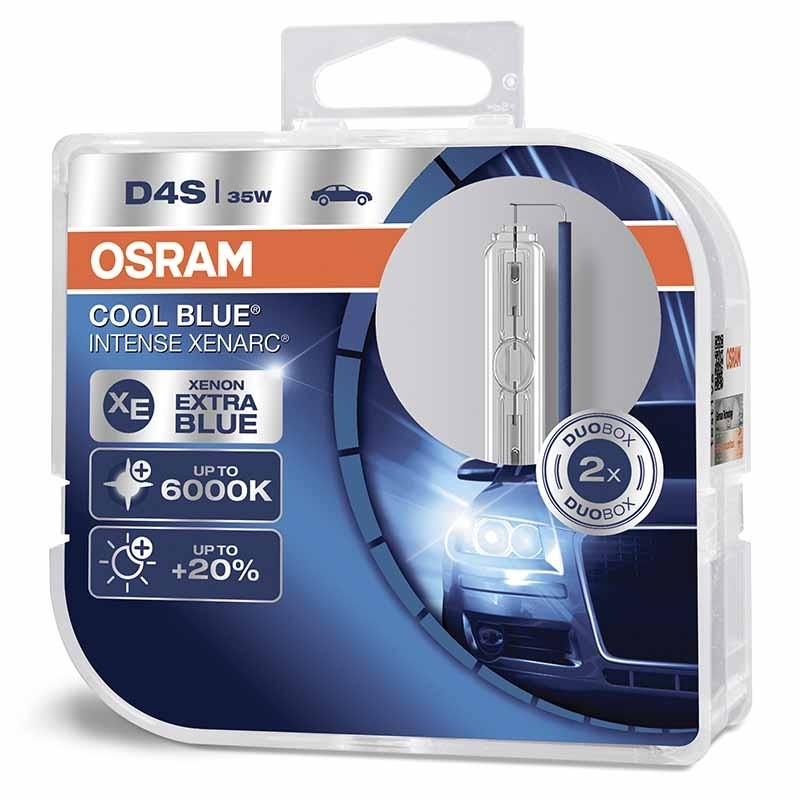 D4S Xenon lamp Osram Cool Blue Intense 35w 2 stk