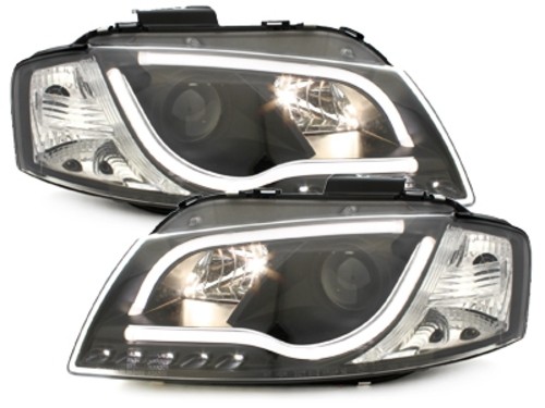 Headlights Audi A3 8P 03-08 Tube Light LED