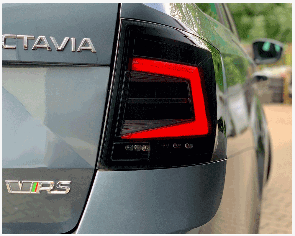 Taillights Skoda Octavia 3 III 5E Combi 12-19 with dynamic indicator