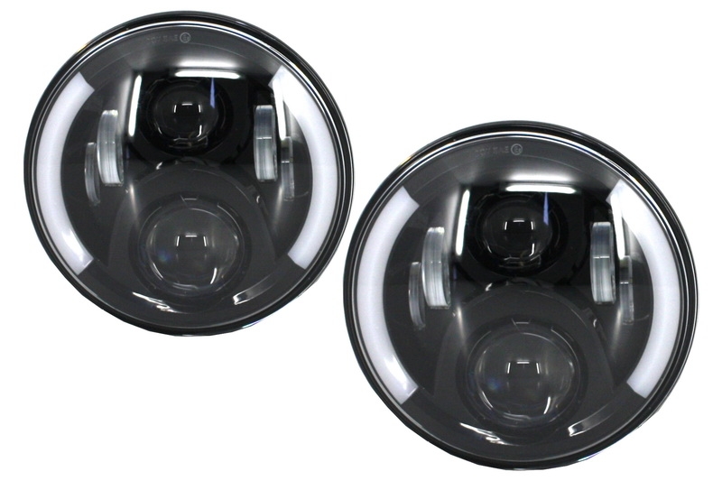 7 Inch CREE LED Headlights Jeep Wrangler JK 