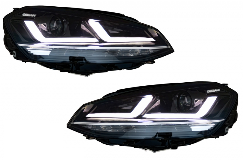 Osram Full LED Headlights LEDriving VW Golf 7 VII (2012-2017) Chrome Upgrade for Xenon&Halogen DRL Cars