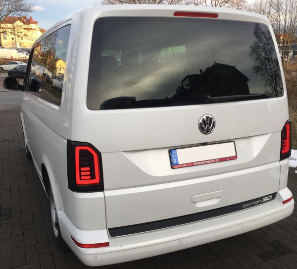 Taillights VW Bus T5 LED Tube Achterdeuren