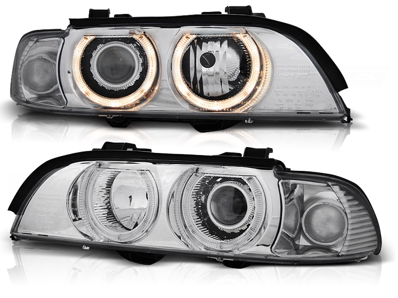 Headlights BMW E39 Angel Eyes for xenon