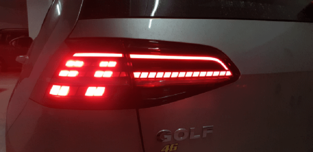 Taillights VW Golf VII Dynamic Facelift LED Cherry
