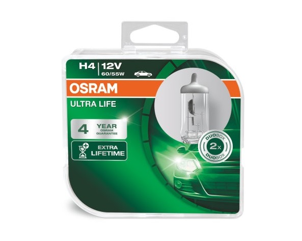 Osram Ultra Life Gloeilamp H4 60/55w 64193ULT-HCB