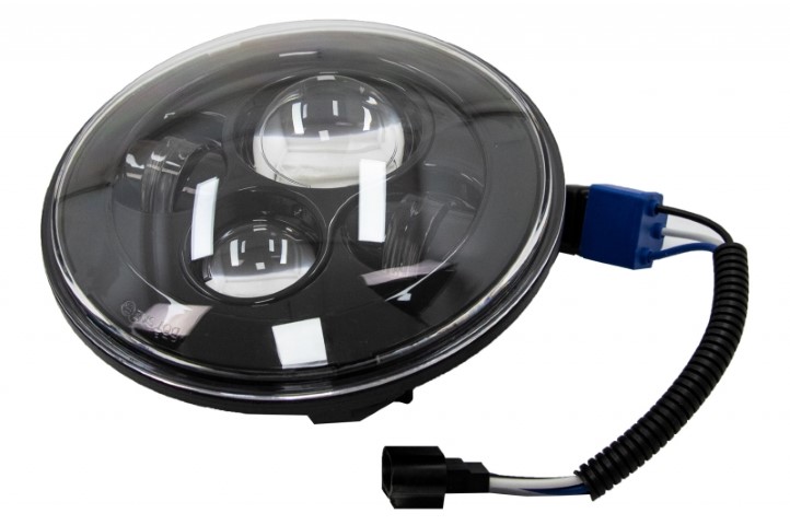 Headlights VW Golf I / II / Kafer / Jeep Wrangler / Defender Full LED