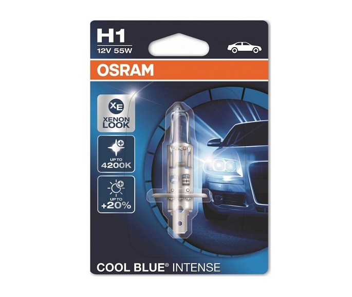 Osram Cool Blue Intense H1 12V 55W 1pc Xenon Look