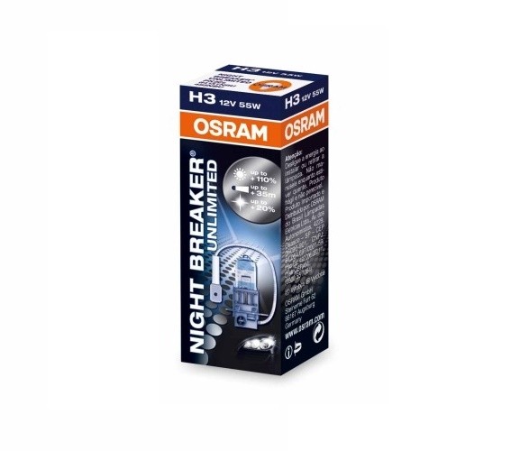 Osram Night Breaker Unlimited H3 1pc