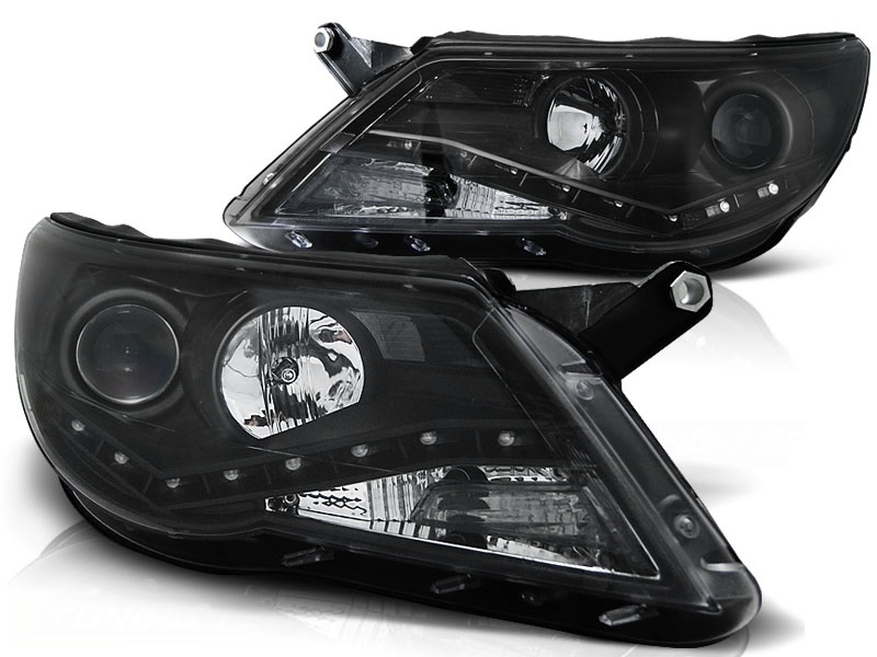 DAYLINE Headlights VW Tiguan 07-11 _ black