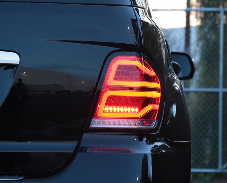 Tail Lights Mercedes ML W164 09-11 LED Tube Smoke