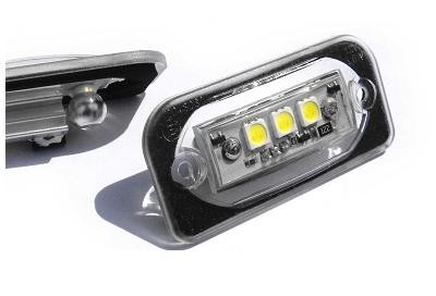 LED Licenceplateverlighting Mercedes C-Klasse Limo W203