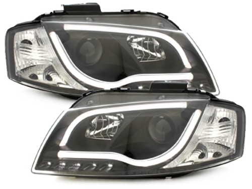 Headlights Audi A3 8P 03-08 Tube Light LED