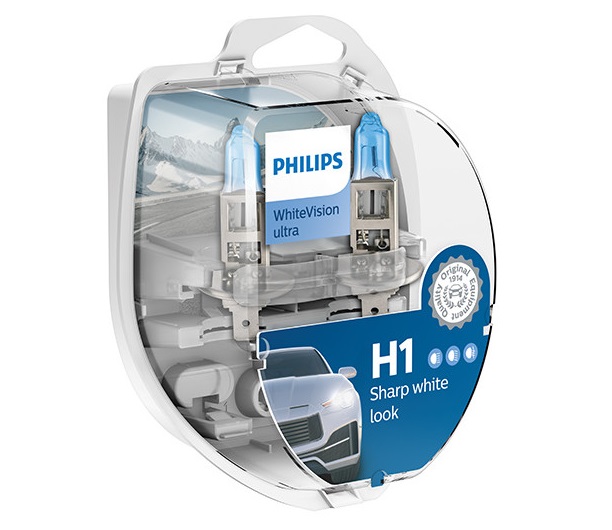 H1 12V 55W Philips X-Treme Vision, +100 Lampjes