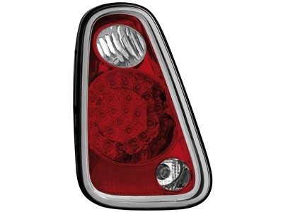 Taillights Mini cooper LED Red/clear
