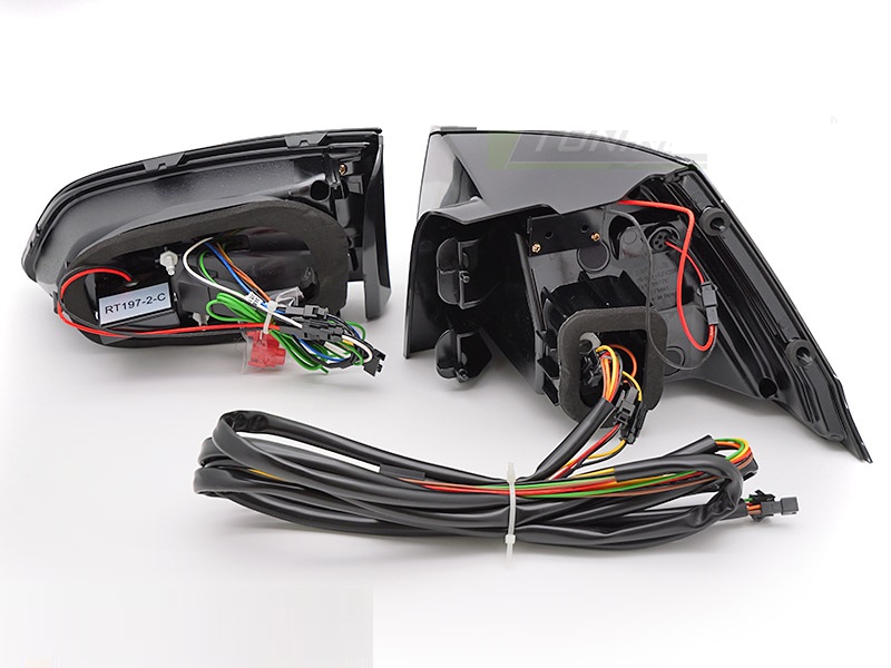 Taillights VW Golf VII Variant 12- black/Smoke Led