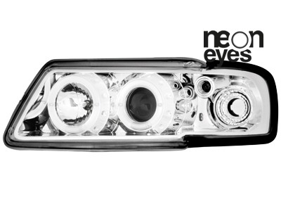 Headlights Audi A3 8L Angel Eyes Ice CCFL