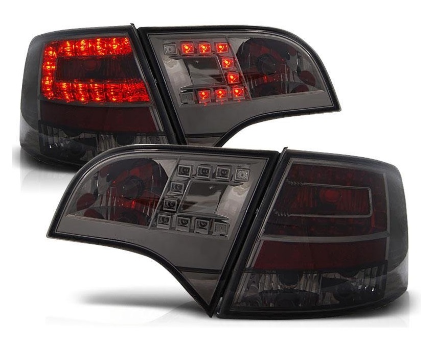 Taillights Audi A4 8E B7 05-08 Led Avant clear black