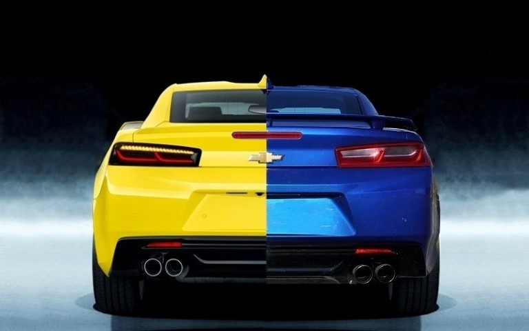 Tail Lights Chevrolet Camaro SS (2015-2017) LED Dynamic Turning Lights Smoke
