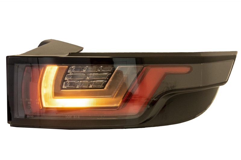 Rear lights Range Rover Evoque 11- Black Tube