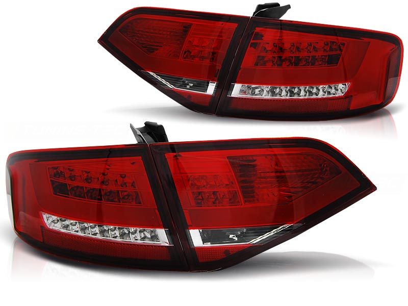 Taillights Audi A4 B8 Limousine Led red