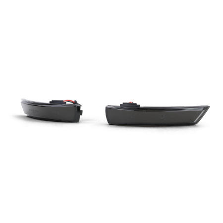 Mirror Turn Signal Lights Ford Focus 2 3 from 2004, Mondeo 4 07-15 Dynamic LED Black