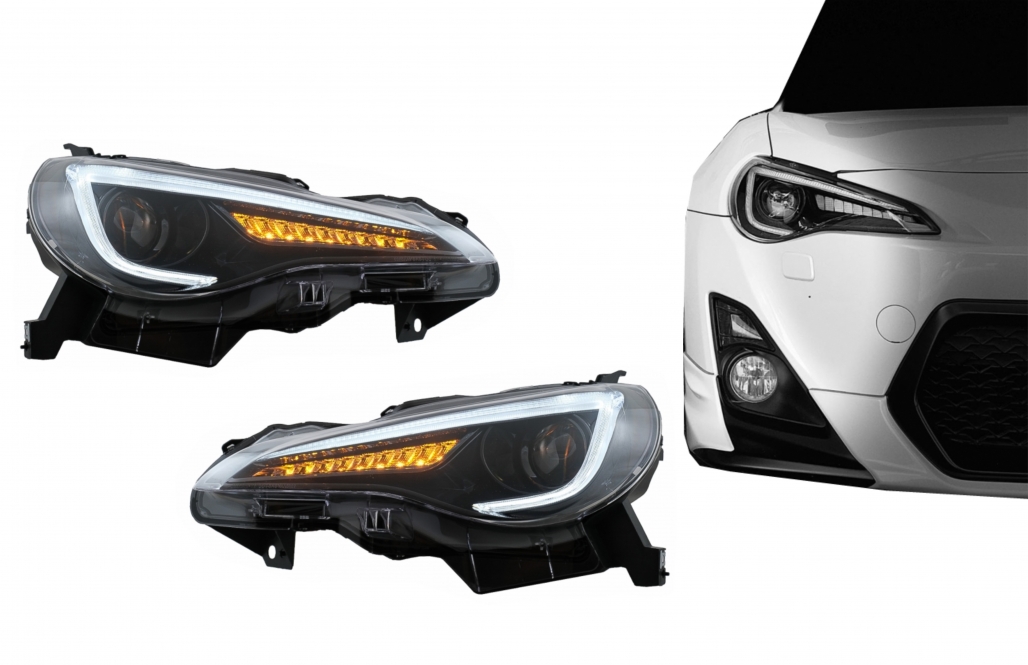 VLAND LED Sequential Signal Headlights For Toyota 86, Subaru BRZ, Scion FR-S (2013-2021)