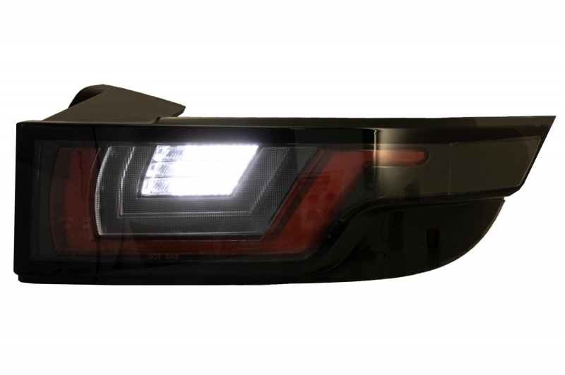 Rear lights Range Rover Evoque 11- Black Tube