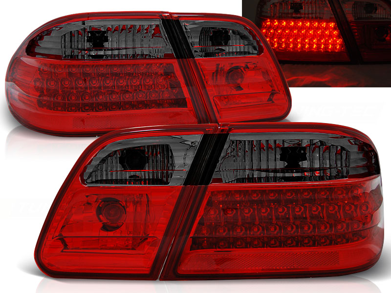 Taillights Mercedes E-Class W210 95-02 LED Red/smoke