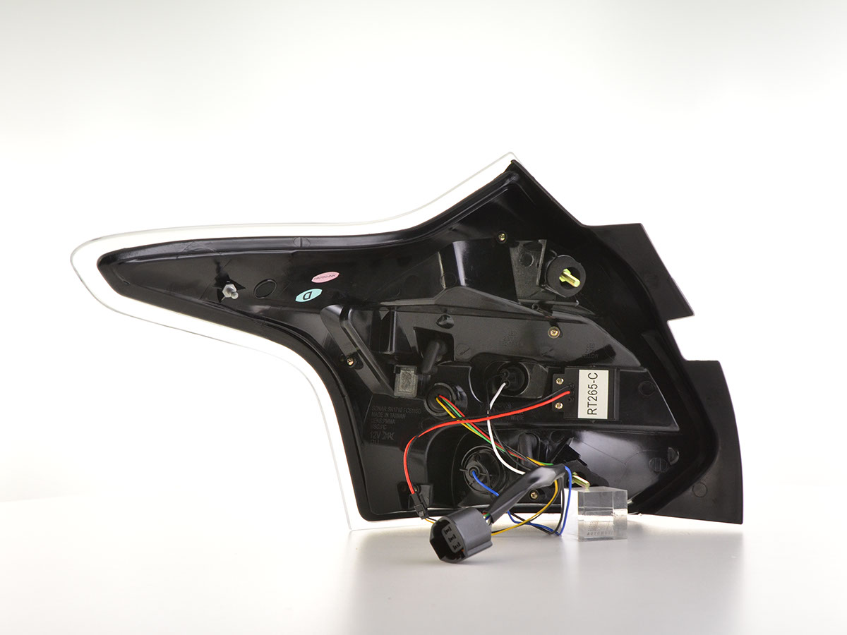 Ford Focus III 2011-2014 LED Dynamic Smoke Tail Lights