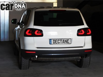 Taillights VW Touareg 02-10 Car DNA LED black/smoke