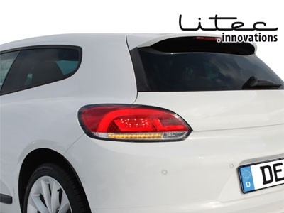 Taillights Cardna VW Scirocco 08- LED red/clear Dynamic