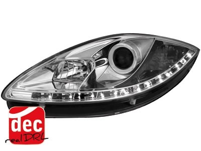 Headlights Seat Leon / Altea / Toledo 05-09 Devil Eyes Dlite Chr