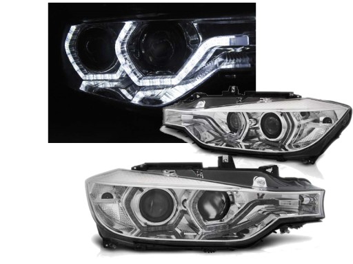 Headlights BMW 3-Serie F30/F31 black