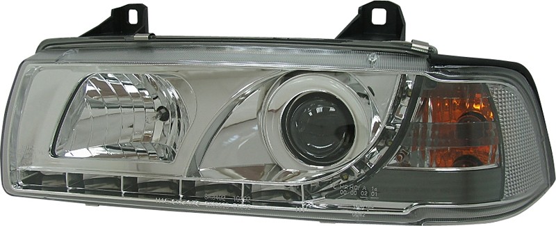 Headlights BMW E3 Sedan Dayline Devil Eyes Chorme