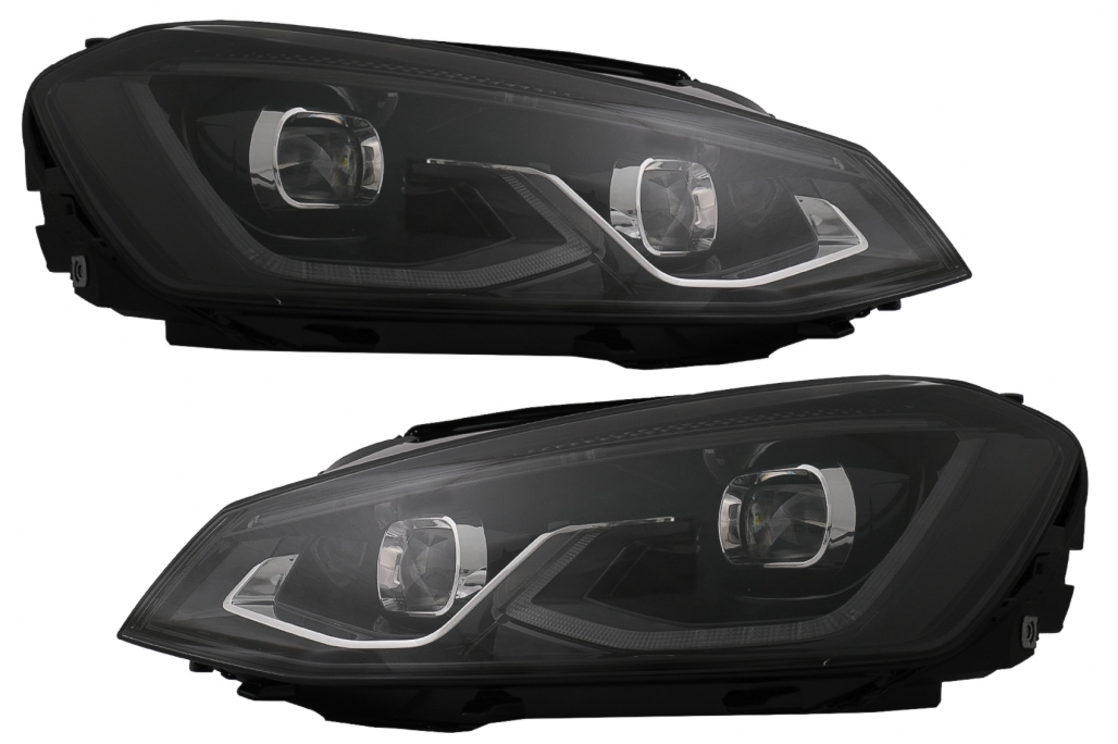 Headlights VW Golf 7 VII (2012-2017) upgrade to Golf 8 Design Full LED