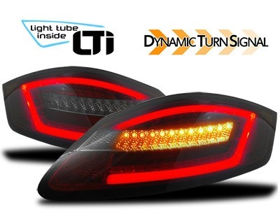 Taillights Porsche Cayman/Boxster 987 Dynamic LED red/smoke