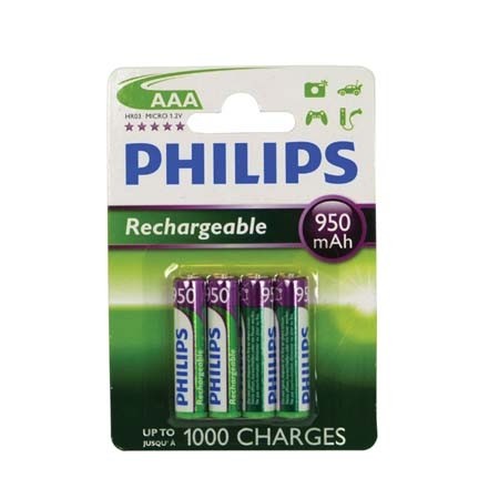 BATTERIES 'NiMH/AAA 950 mAh'