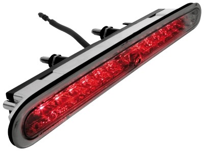 Brakelight Peugeot 206 LED Whiteh 14 leds Black-Chrome