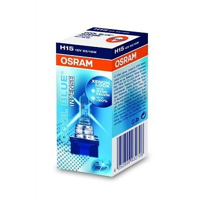 Osram Cool Blue Intense H15 12V 55/15W 1pc Xenon Look