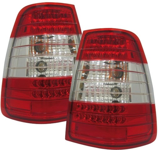 Taillights Mercedes E-class W124 85-93 red/white kombi