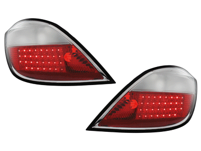 Taillights Opel Astra H LED Red