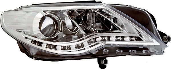  Headlight CC 08-12 clear/chome