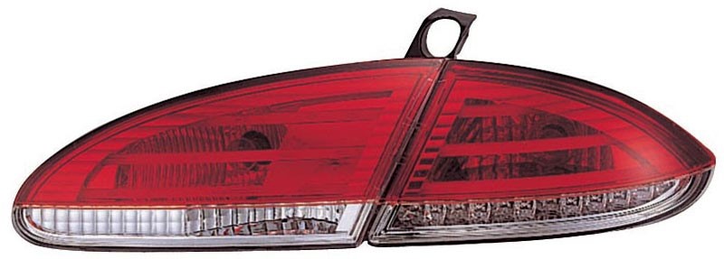 Taillights Seat Leon 1P 05- led red/clear