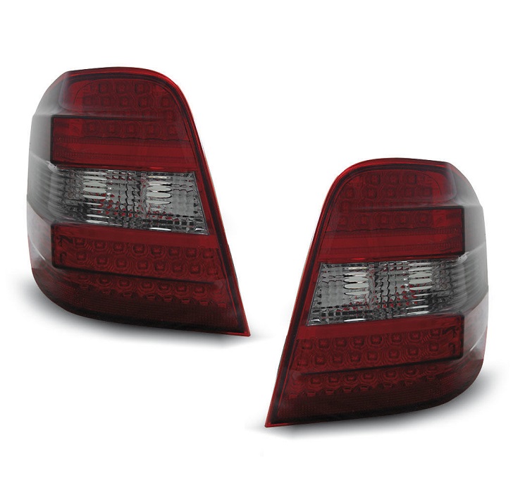 Taillights Mercedes ML W164 05-08 LED Red/smoke
