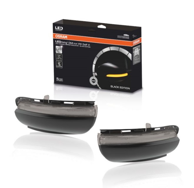 Indicators VW Golf VI / Touran Osram dynamic mirror Smoke