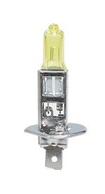 Geel Powertec Retro Yellow H1 12V DUO 3200K lampen