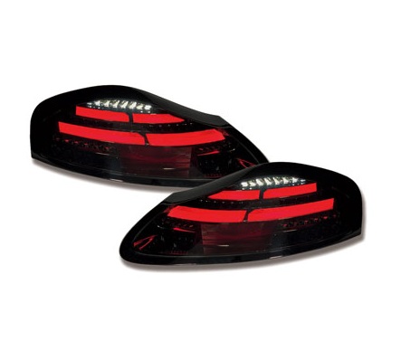 Rear lights Porsche Boxster 986 LED with dynamic indicator black/smoke