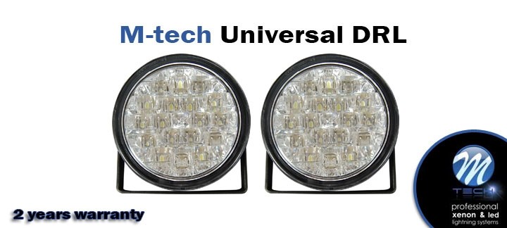 Dagrijlicht M-tech 210 HP LED Ultra Bright 90x33mm